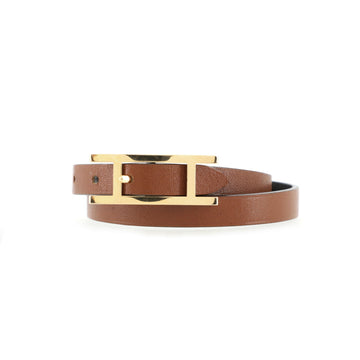 Hermes Behapi Double Tour Bracelet Leather