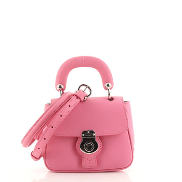 Burberry DK88 Top Handle Bag Leather Mini