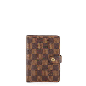 Louis Vuitton Ring Agenda Cover Damier PM