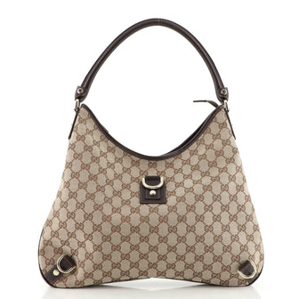 Gucci Abbey D-Ring Hobo GG Canvas Large