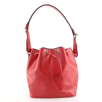 Louis Vuitton Petit Noe Handbag Epi Leather