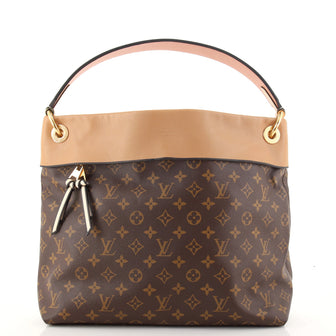 Louis Vuitton Tuileries Hobo Monogram Canvas with Leather