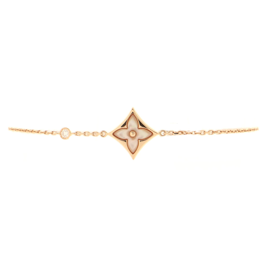 Louis Vuitton 18K Mother of Pearl Blossom Star Bracelet