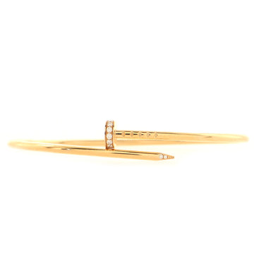 Cartier Juste un Clou Bracelet 18K Rose Gold with Diamonds Small