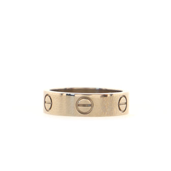 Cartier Love Band Ring 18K White Gold