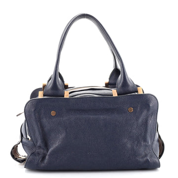 Chloe Dalston Triple Zip Satchel Leather Medium