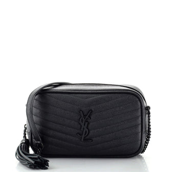 Saint Laurent Lou Camera Bag Matelasse Chevron Leather Mini