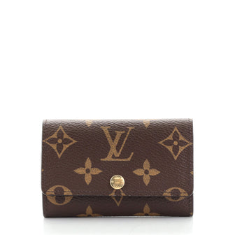 Louis Vuitton 6 Key Holder Monogram Canvas