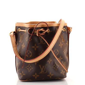 Louis Vuitton Noe Handbag Monogram Canvas Nano