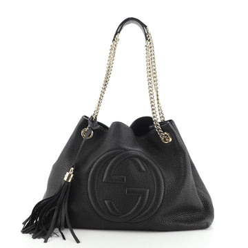 Gucci Soho Chain Strap Shoulder Bag Leather Medium