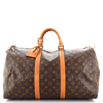 Louis Vuitton Keepall Bag Monogram Canvas 50