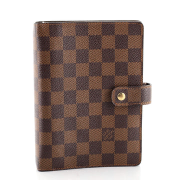 Louis Vuitton Ring Agenda Cover Damier MM