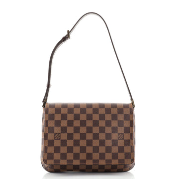 Louis Vuitton Musette Tango Handbag Damier