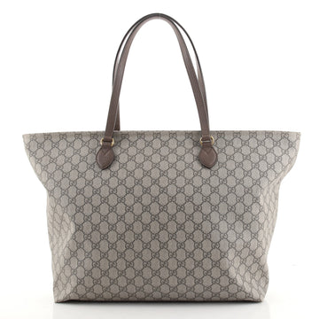 Gucci Ophidia Zip Tote GG Coated Canvas Medium