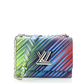Louis Vuitton Twist Handbag Limited Edition Tropical Epi Leather MM