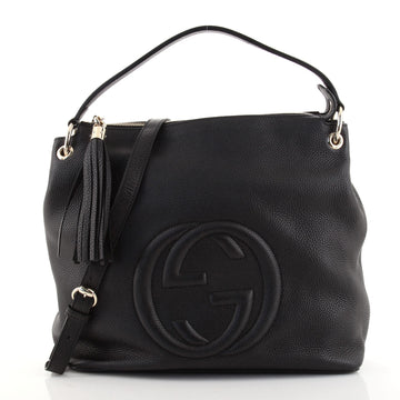 Gucci Soho Convertible Hobo Leather Large