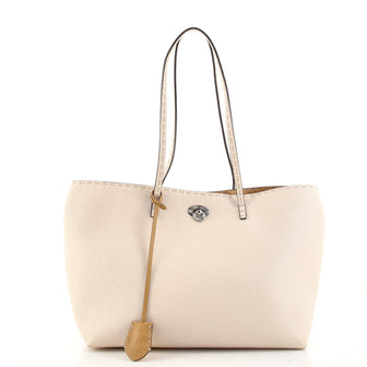 Fendi Selleria Carla Tote Leather Small