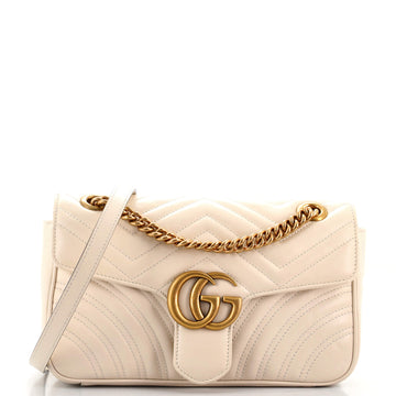 Gucci GG Marmont Flap Bag Matelasse Leather Small