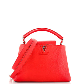 Louis Vuitton Capucines Bag Leather BB