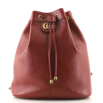 Gucci RE(BELLE) Bucket Backpack Leather