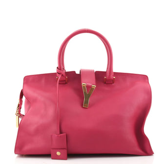 Saint Laurent Monogram Cabas Leather Medium