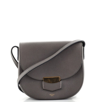 Celine Trotteur Crossbody Bag Calfskin Small