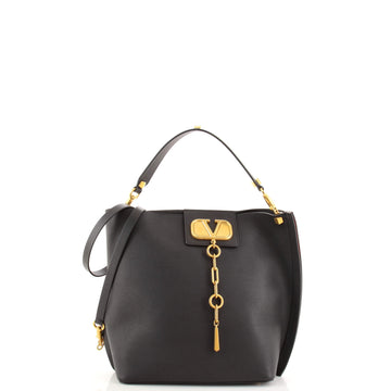 Valentino VLogo Escape Hobo Leather