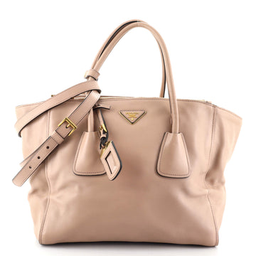 Prada Twin Pocket Tote City Calfskin Medium