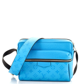 Outdoor Messenger Bag - Luxury Taigarama Blue