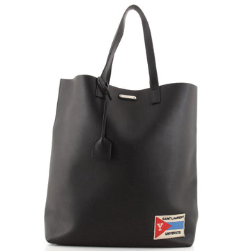 Saint Laurent Bold Tote Leather with Applique Large