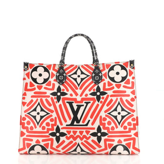 Louis Vuitton OnTheGo Tote Limited Edition Crafty Monogram Giant GM