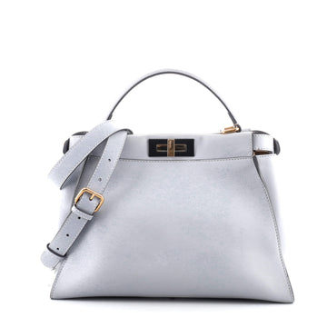 Fendi Peekaboo Bag Rigid Leather Regular