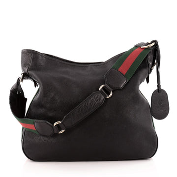 Gucci Heritage Web Hobo Leather Medium