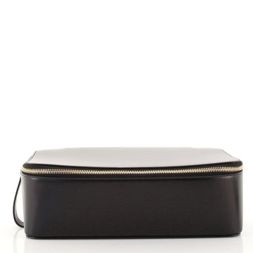 Celine Zip Around Toiletry Bag Leather