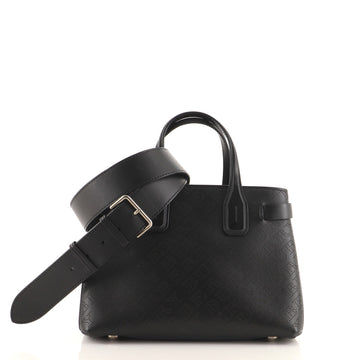 Burberry Banner NM Tote Perforated Leather Small