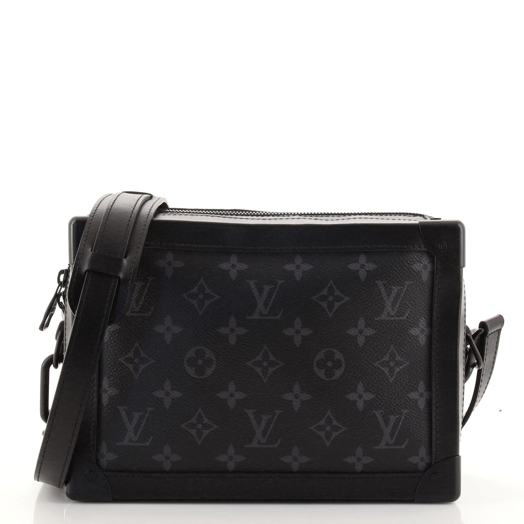 Louis Vuitton Soft Trunk Bag Monogram Eclipse Canvas Black 21794062