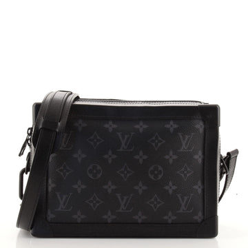 Louis Vuitton Soft Trunk Bag Monogram Eclipse Canvas
