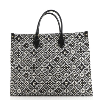 Louis Vuitton OnTheGo Tote Limited Edition Since 1854 Monogram Jacquard GM