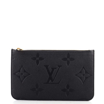 Louis Vuitton Neverfull Pochette Monogram Empreinte Giant Large