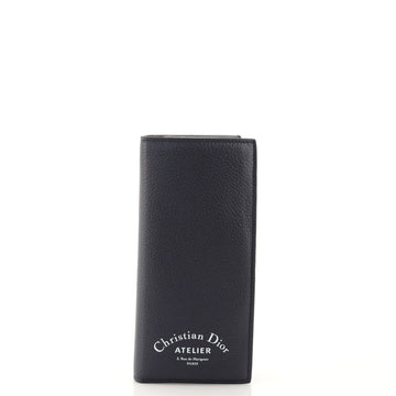 Christian Dior Bifold Wallet Printed Leather Vertical