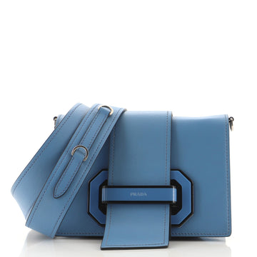 Prada Plex Ribbon Shoulder Bag City Calfskin Small