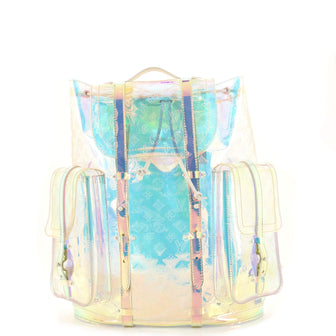louis vuitton clear backpack