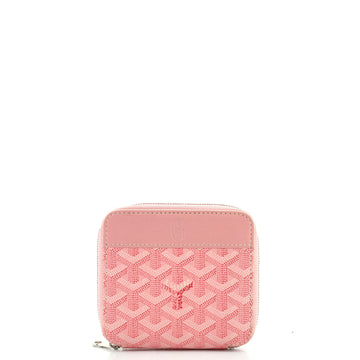 Goyard Zip Wallet Coated Canvas Compact