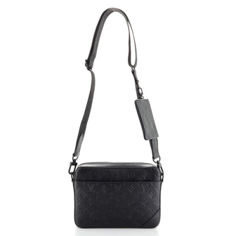 Louis Vuitton Duo Messenger Bag Monogram Shadow Leather
