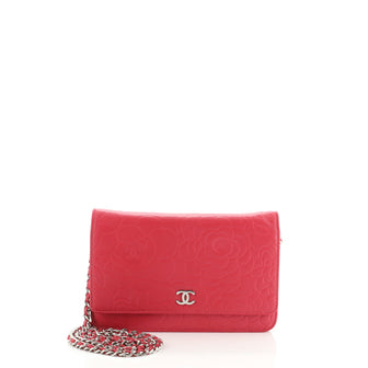 Chanel Wallet on Chain Camellia Lambskin