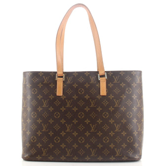 Louis Vuitton Luco Handbag Monogram Canvas