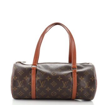 Louis Vuitton Papillon Handbag Monogram Canvas 30