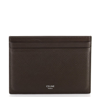 Celine Solo Card Holder Leather