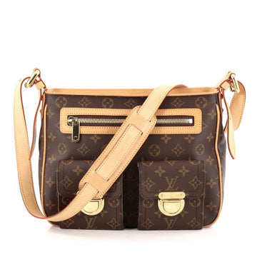 Louis Vuitton Hudson Handbag Monogram Canvas GM