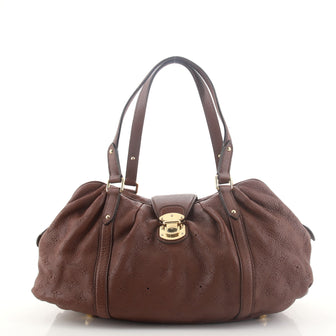 Louis Vuitton Lunar Handbag Mahina Leather GM